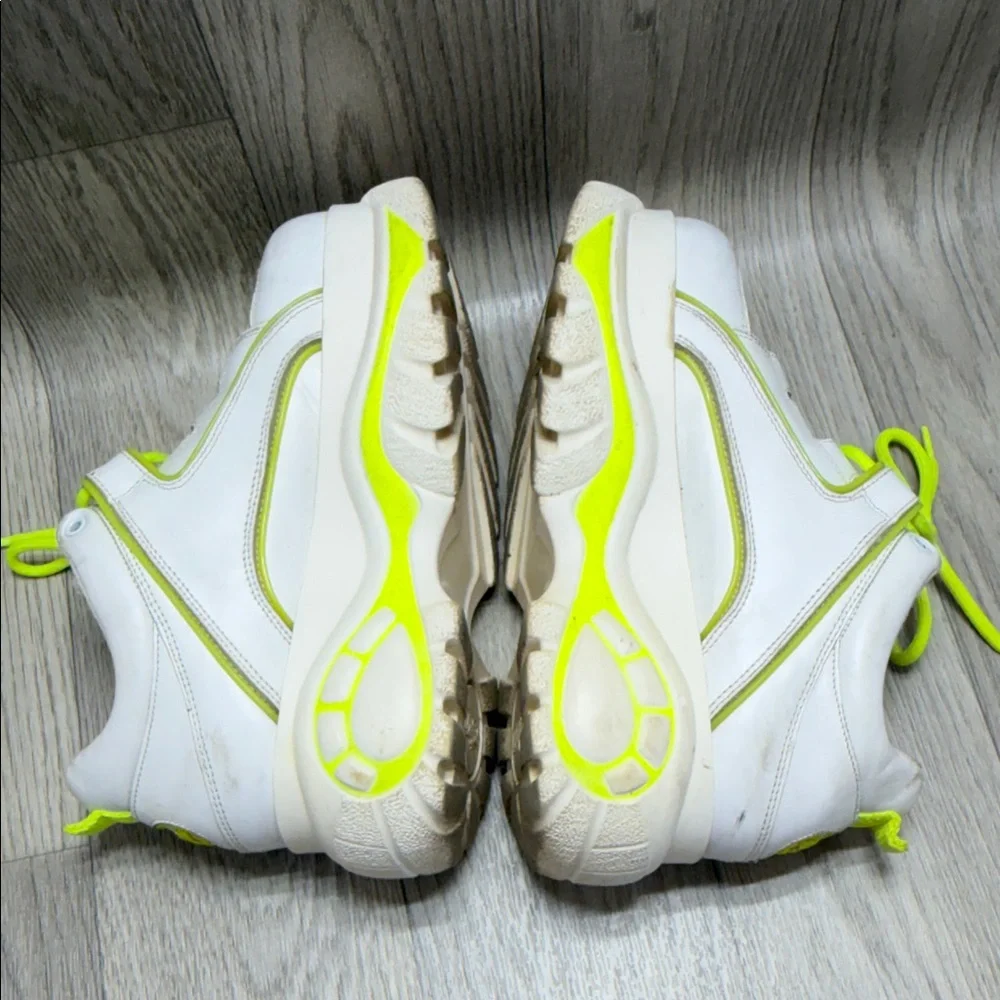 Buffalo Platform Sneakers with Neon Accents